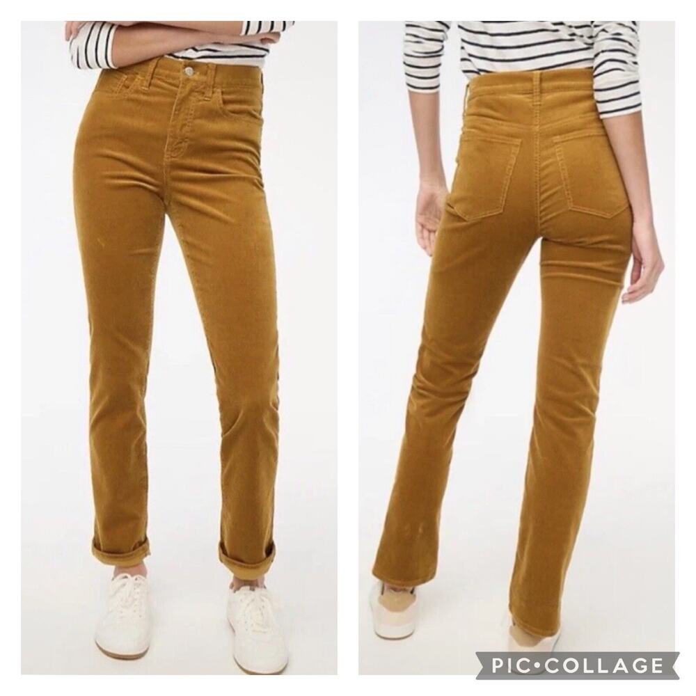 J. Crew Women's Straight Leg Pants in Tan